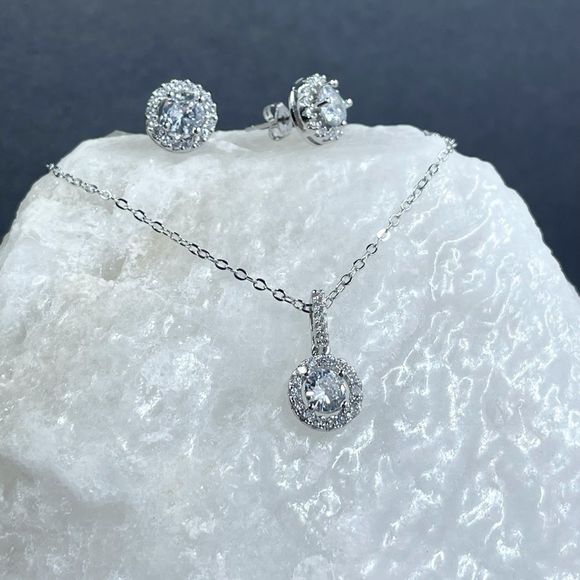 2 piece Sterling Silver jewelry set - Picture 3 of 13